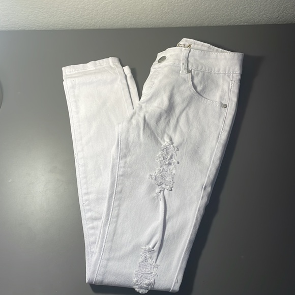 Para jeans white ripped - Picture 2 of 8